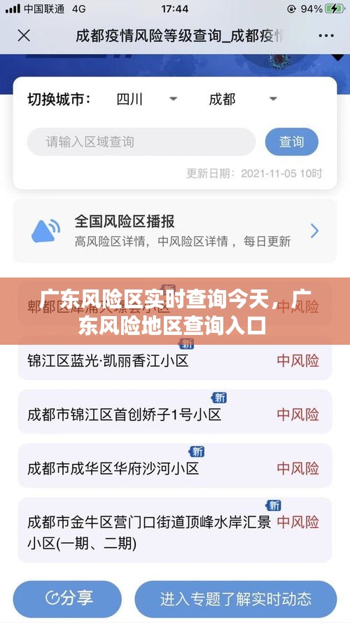 廣東風(fēng)險(xiǎn)區(qū)實(shí)時(shí)查詢今天，廣東風(fēng)險(xiǎn)地區(qū)查詢?nèi)肟?