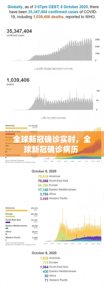 全球新冠確診實時，全球新冠確診病歷 