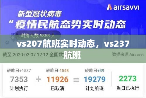 vs207航班實時動態(tài)，vs237航班 