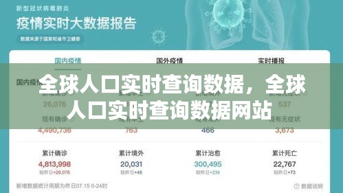 全球人口實時查詢數據，全球人口實時查詢數據網站 