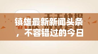 鎮(zhèn)雄最新新聞頭條，不容錯過的今日熱點資訊！