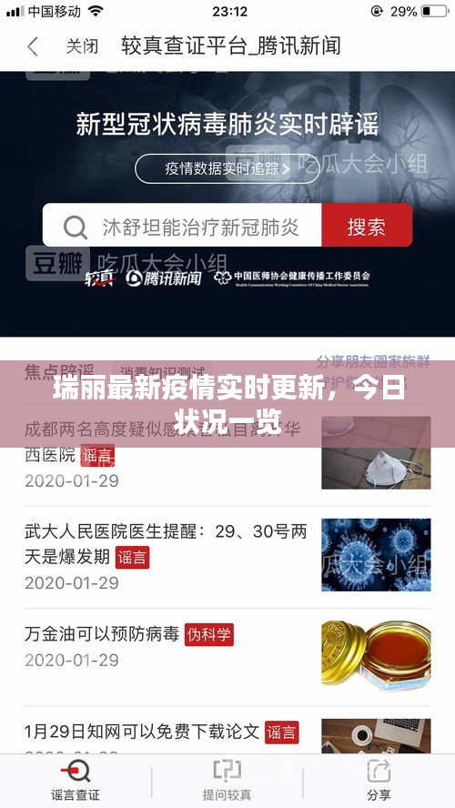 瑞麗最新疫情實時更新，今日狀況一覽